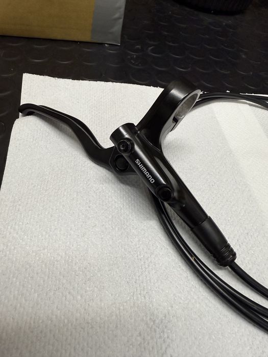 Frana Shimano BL-MT201 + BR-MT200 fata+spate+discuri