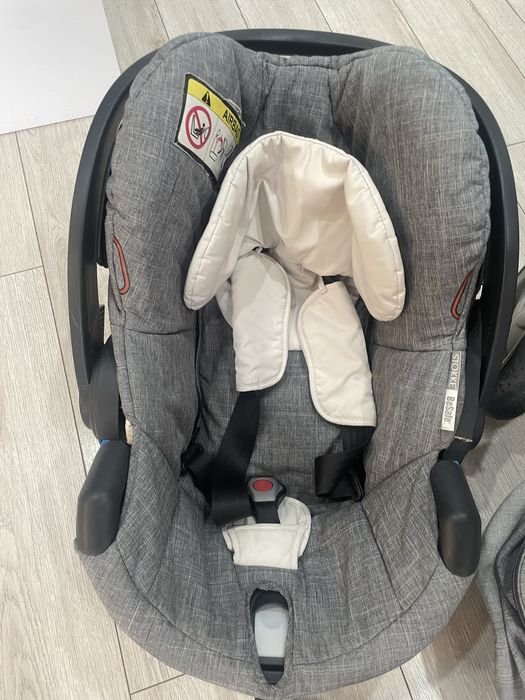 Carucior stokke v4 black malange