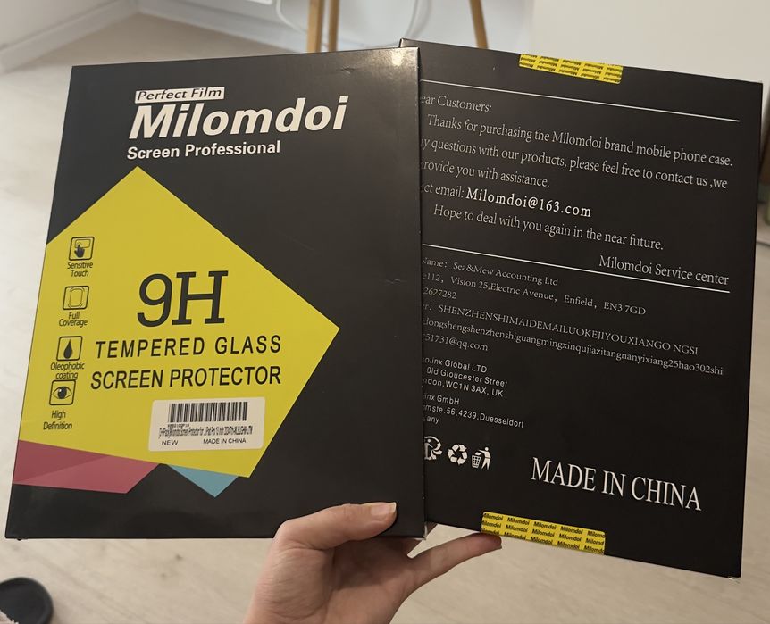 Set de folii de protectie pentru iPad Pro 13 inch 2024