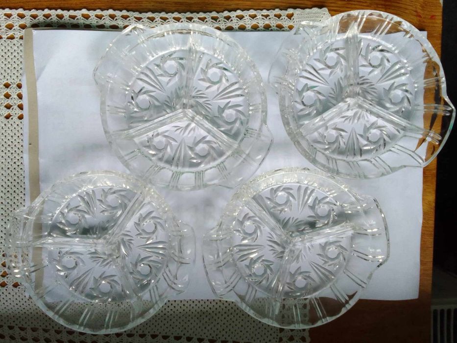 Кристални плата за ордьоври