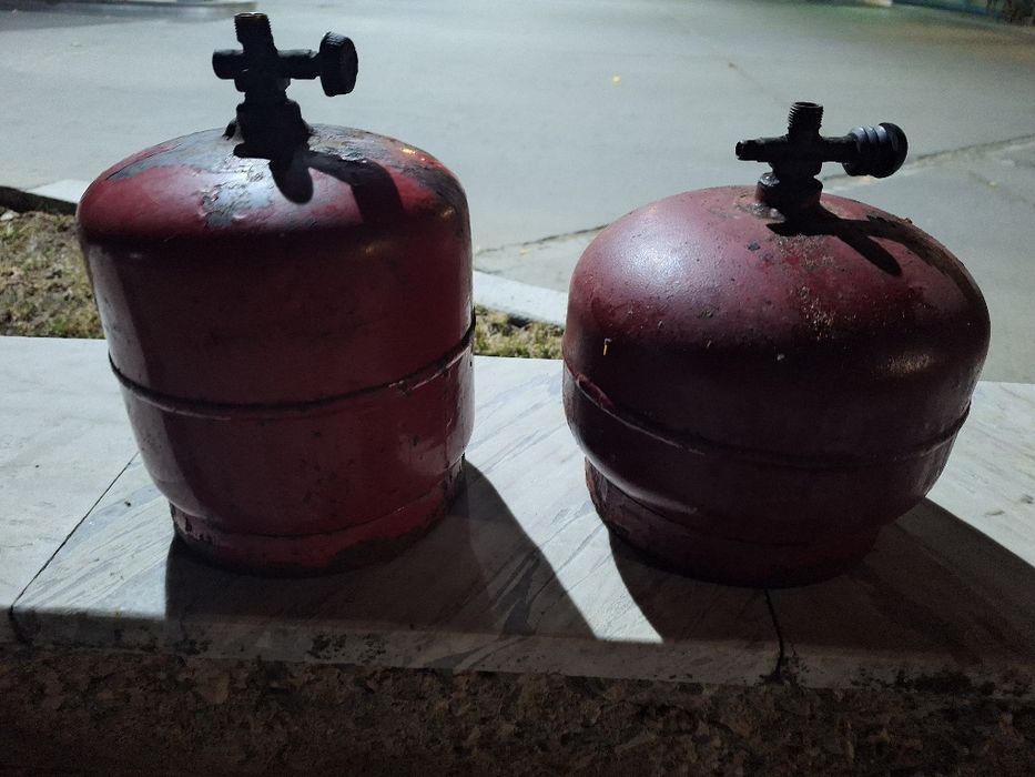 Газови бутилки работещи