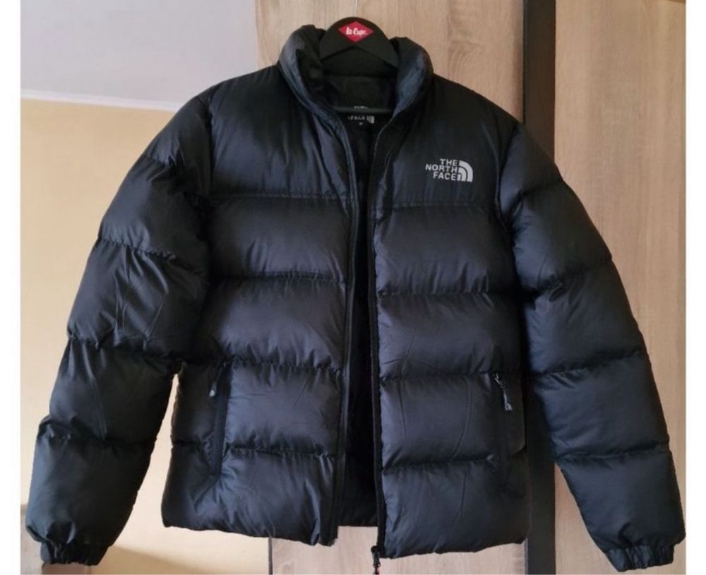 Geaca iarna TNF 700 puffer full black neagra groasa puf gasca PREMIUM