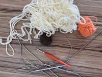 спица и кручок для вязание