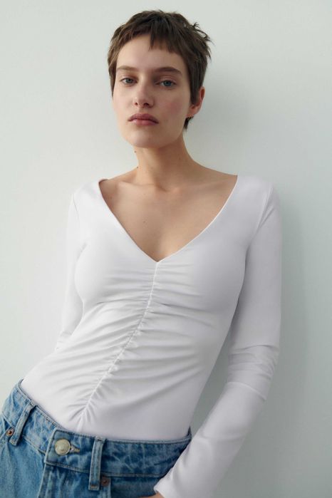 Женский новый боди (кофта) Zara - размер M