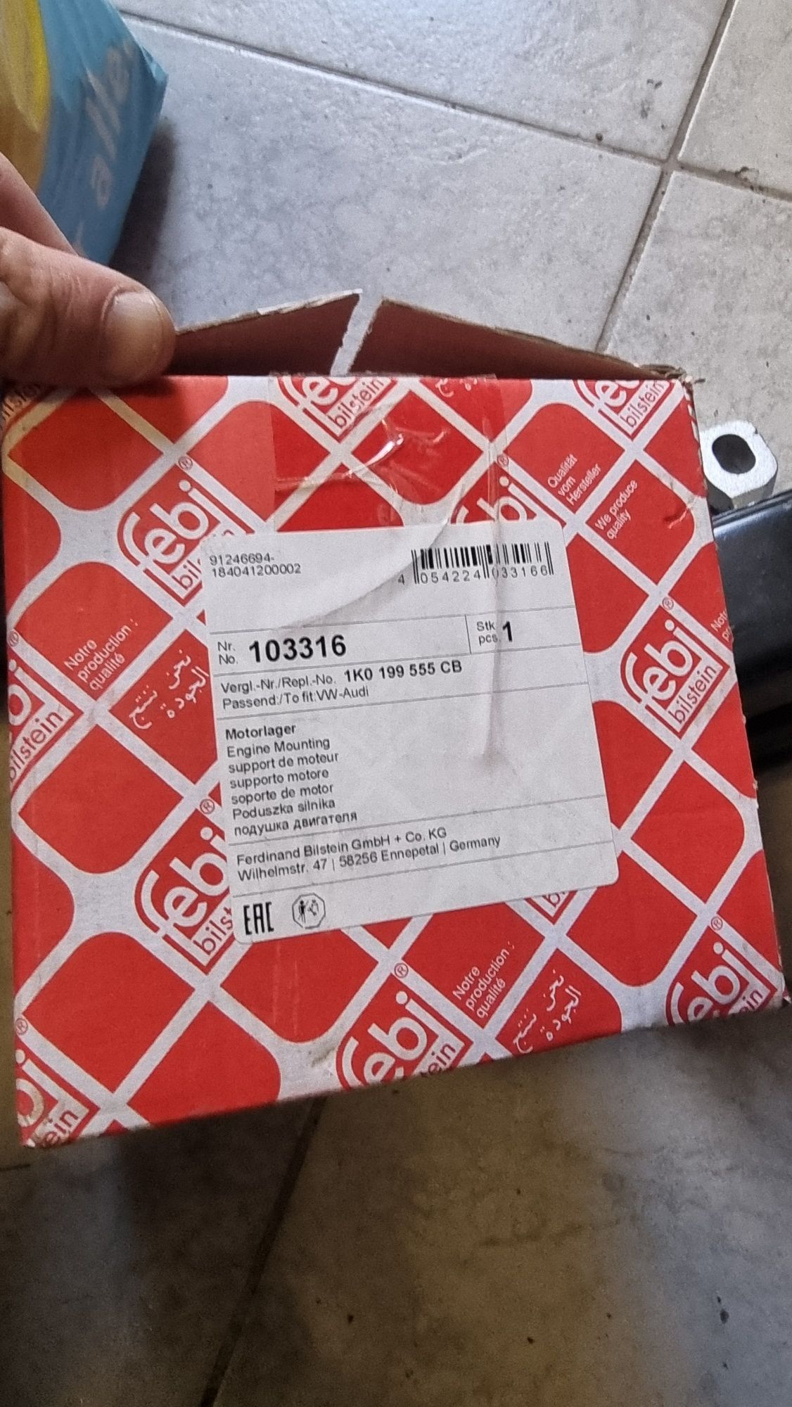 Tampon motor VW/Audi/Seat/Skoda 1.2tsi