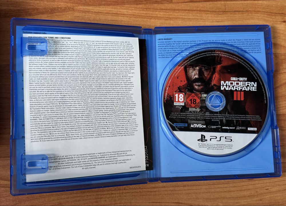 Ps5 игра Call of Duty Modern Warfare 3