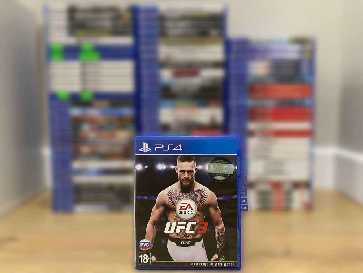 UFC 3 PS4/PS5 ЮФС 3 Пс4 Большой Выбор Дисков