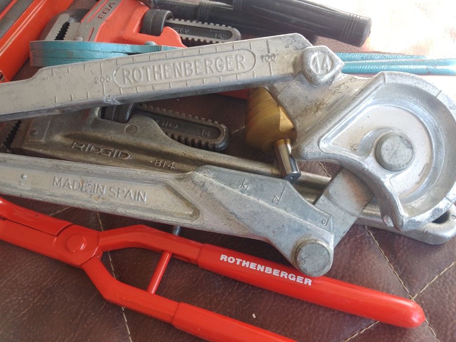 Virax,Ridgid,Rothenberger-инструменти