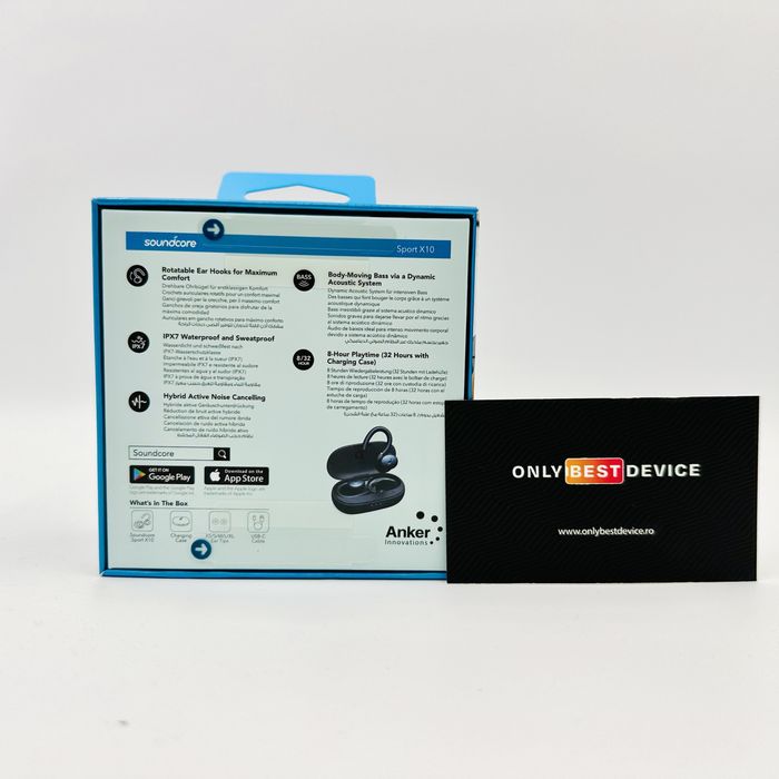 Casti Soundcore by Anker Sport X10