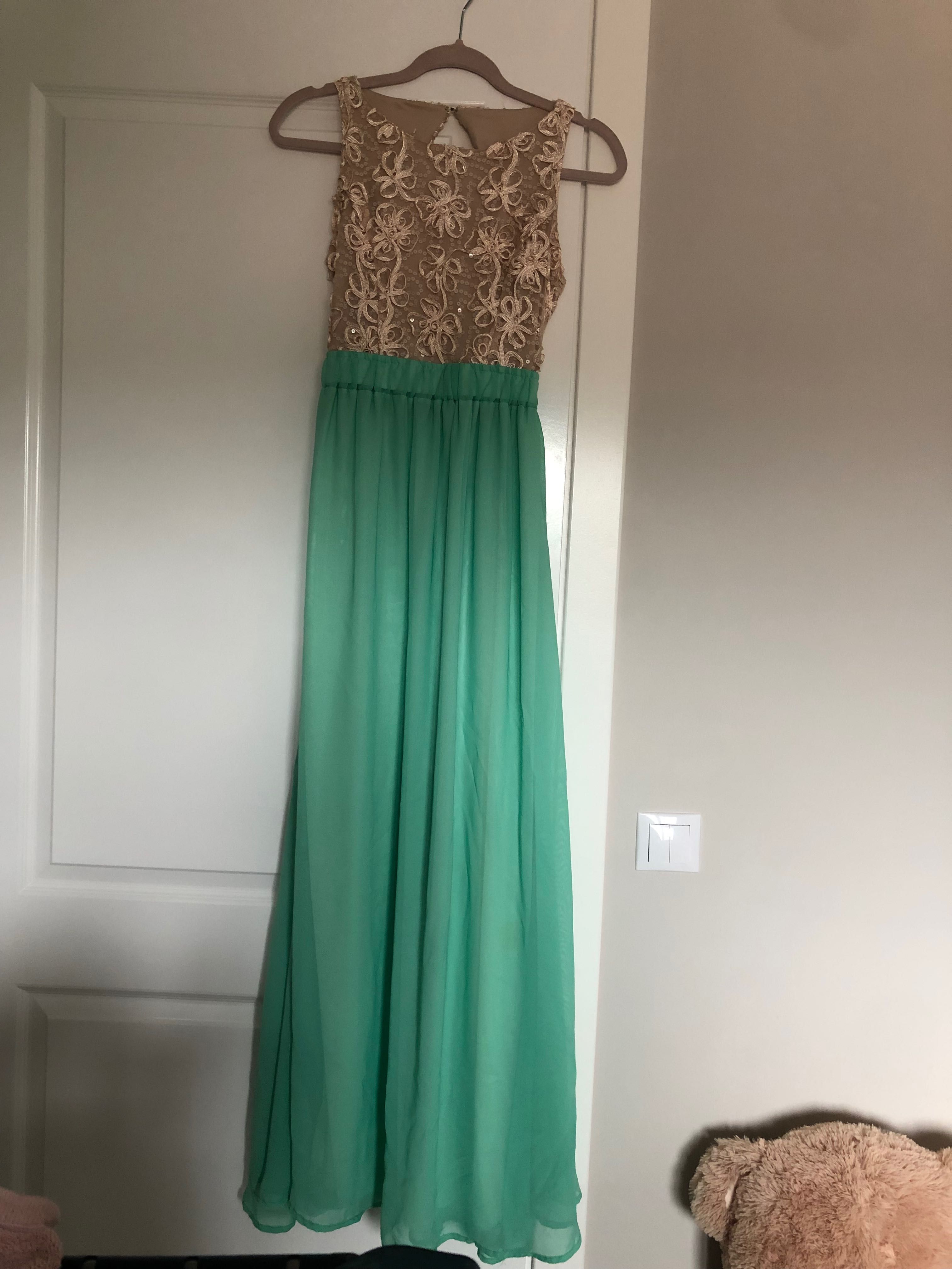 Rochie lunga elegantă Vezuvio