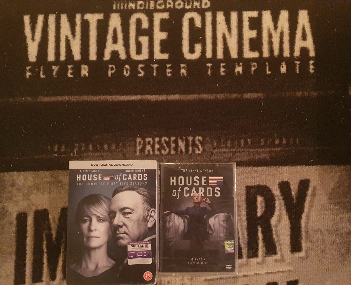 Film Serial House Of Cards / Culisele puterii DVD BoxSet Seasons 1-6