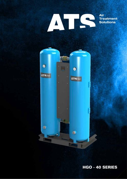Uscatoare aer prin Adsorbtie -40”C / -70”C Productie Italia