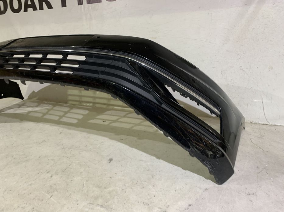 Bara fata VW Golf 7 VII, facelift, 2017, 2018, 2019, 2020, cod origine OE 5G0807221FL, cu gauri pentru spalatori faruri si senzori de parcare (6).