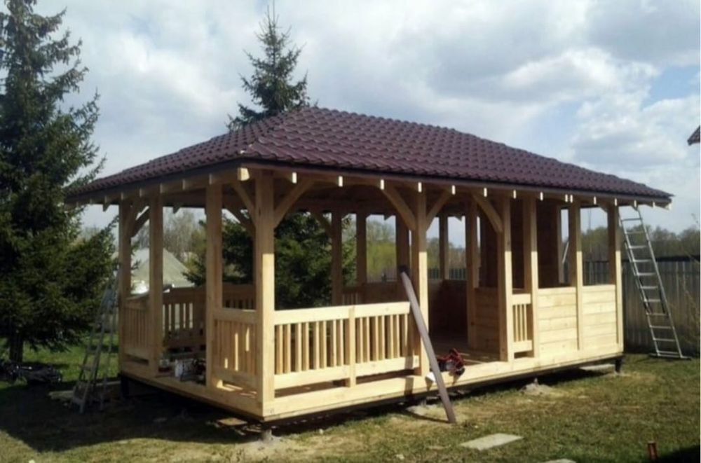 Vând foișor Terase din lemn -foișoare la comanda -pergole modele moder