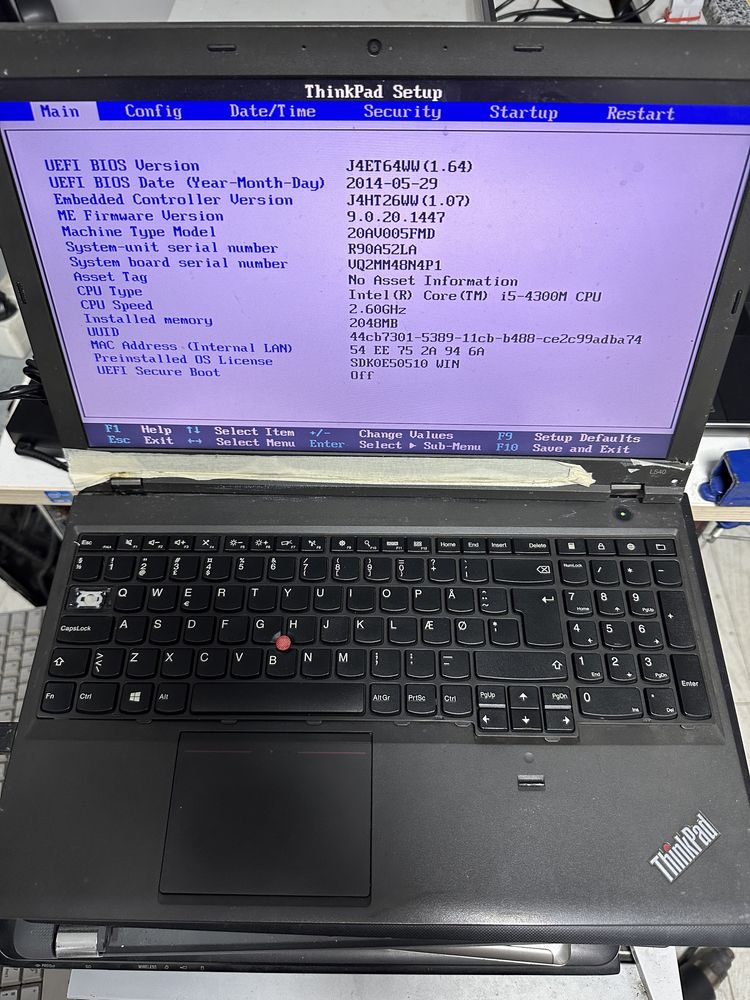 Dezmembrez laptop Lenovo Thinkapad L540- i5 4300M-
