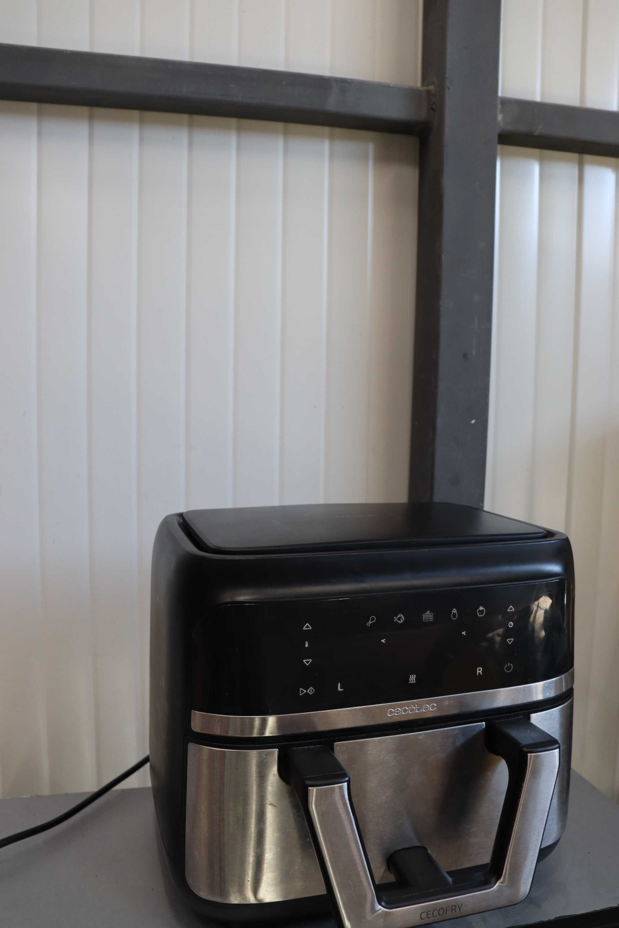 Cecotec 9L Cecofry Dual 9000 Air Fryer. 2850W, двойна температура