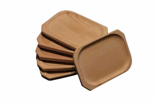 Set Platouri lemn 7 buc