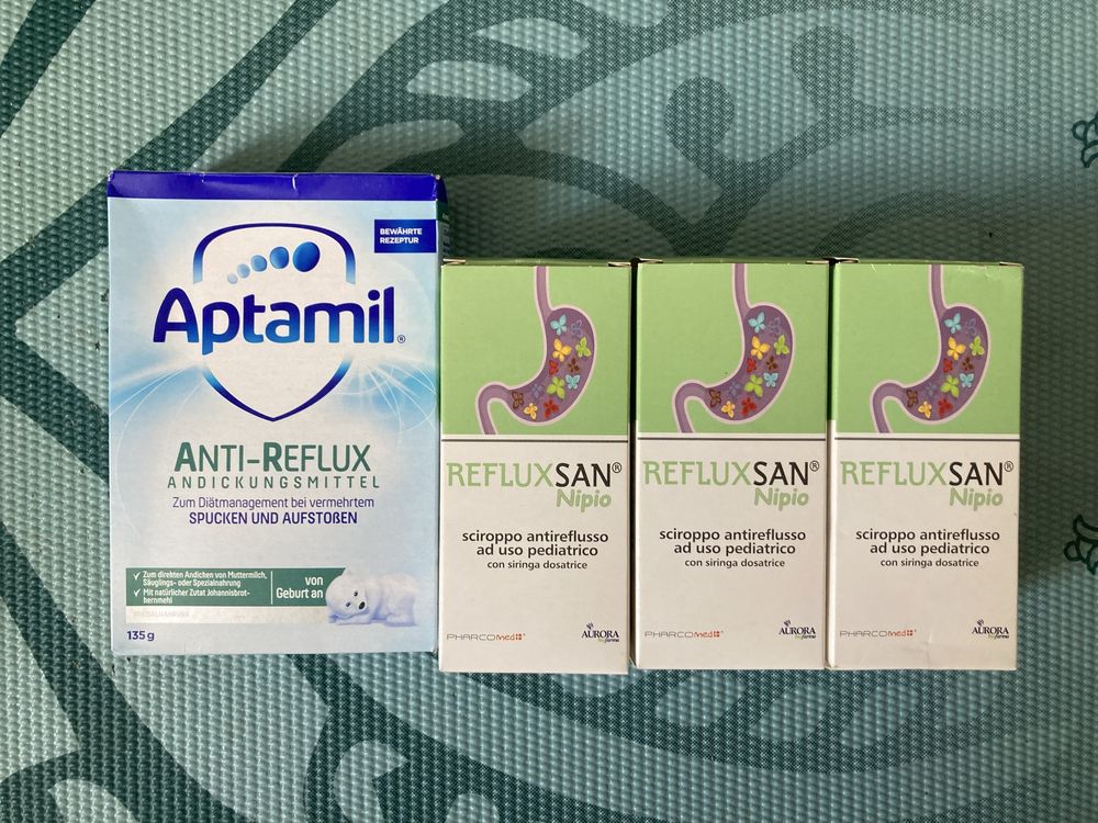 Refluxsan Nipio - антирефлукс сироп за бебета Aptamil Anti-Reflux