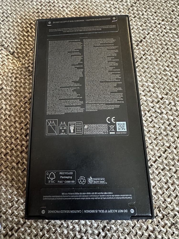 Samsung s24 ultra 256gb black неразпечатван!