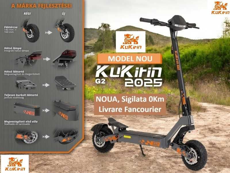 Sigilata, NOUA,  Kukirin G2 2025 + GARANTIE 12 Luni