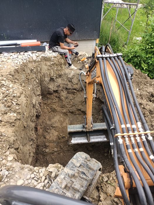 Fosa septica cu montaj