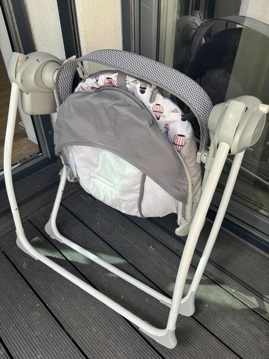 Leagăn balansoar șezlong bebeluși kinderkraft pliabil electric