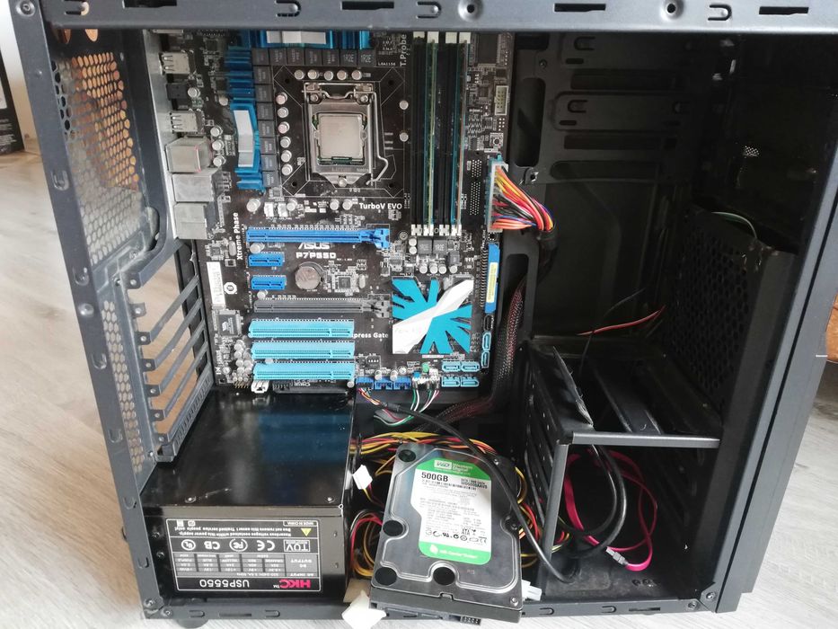 PC I7 680 4x2.80ghz/RAM 4GB/HDD 500GB/PSU