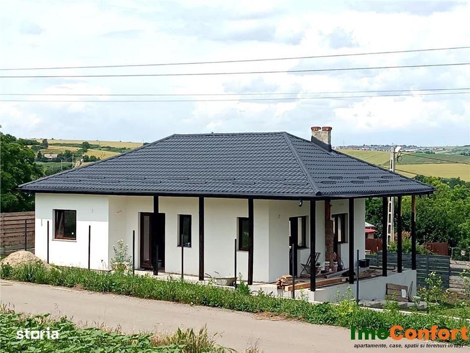 Casa noua  cu 3 camere si 500mp teren in Miroslava - Cornesti