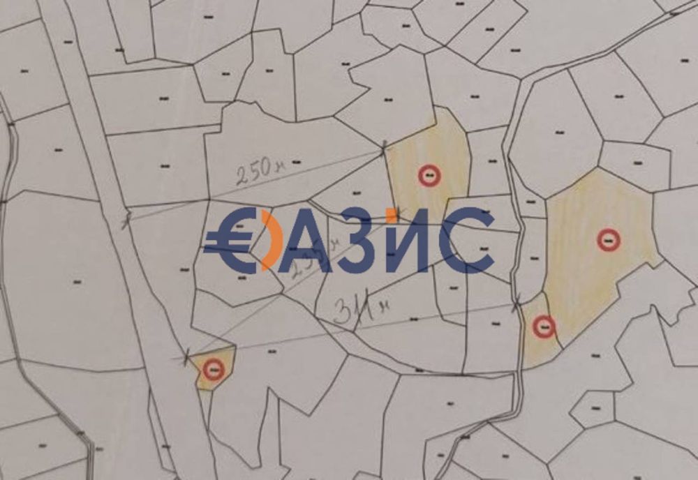 Продава се Парцел в Созопол - 1653 кв.м за 12 €/кв.м - Снимка #2