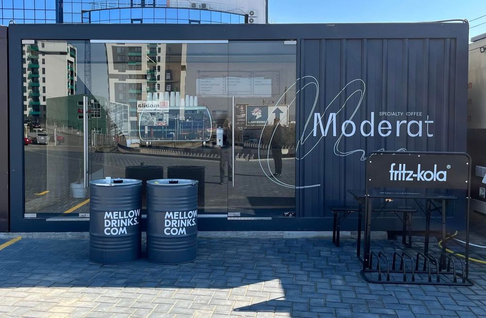 Container coffee to go, birou, fast food, aprozar, magazin,etc