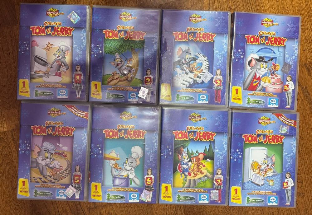 Colectie DVD Tom si Jarry