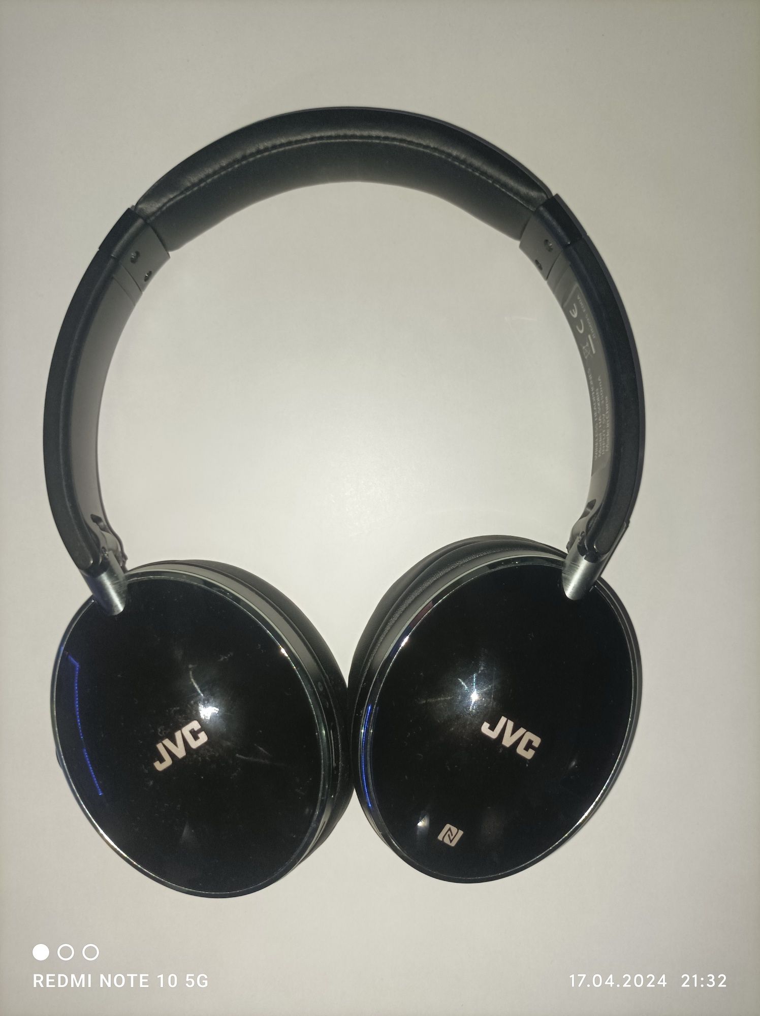 Casti JVC HA-S90BN-B-E, Bluetooth, On-Ear, Microfon, NFC, Noise Cancel