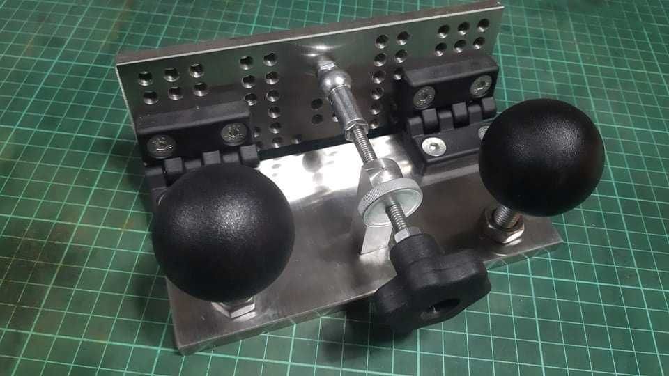 Професионален уред за първичен скос изработване острие на нож джиг