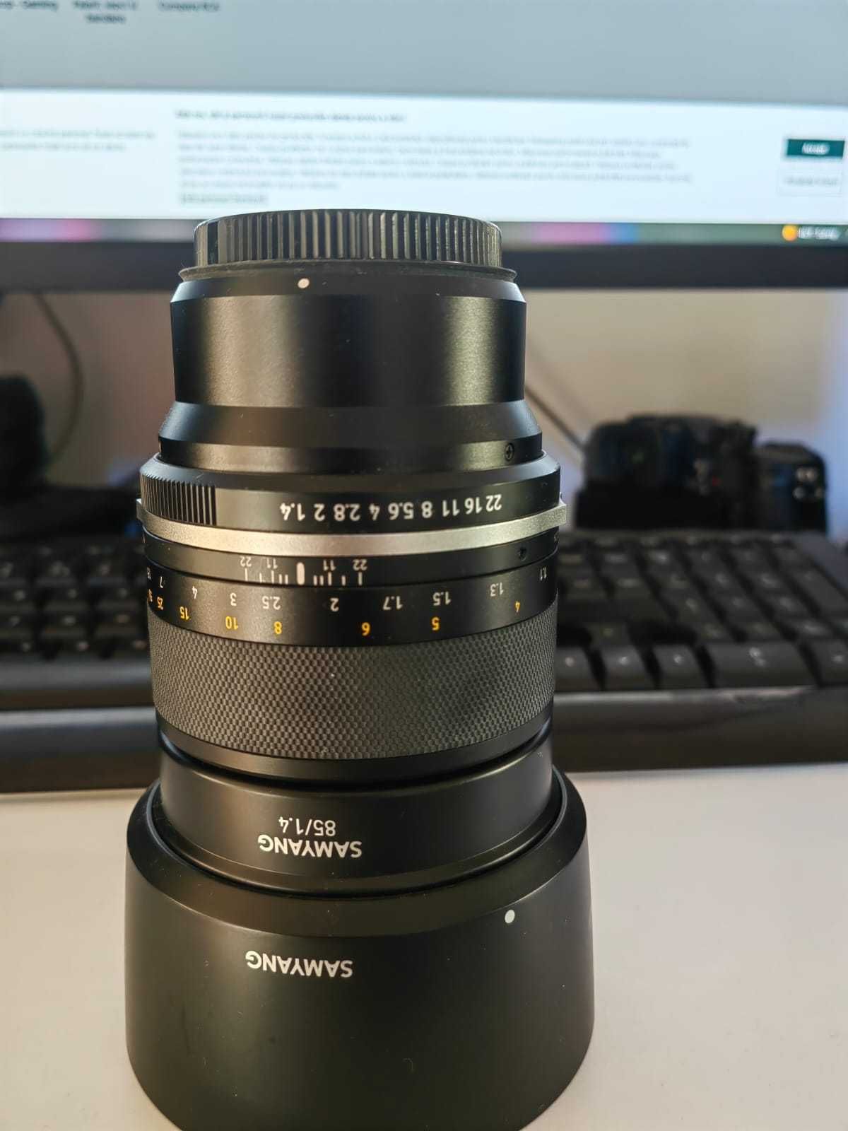 Samyang 85mm Obiectiv Foto Mirrorless F1.4 MF Mk2 Montura MFT