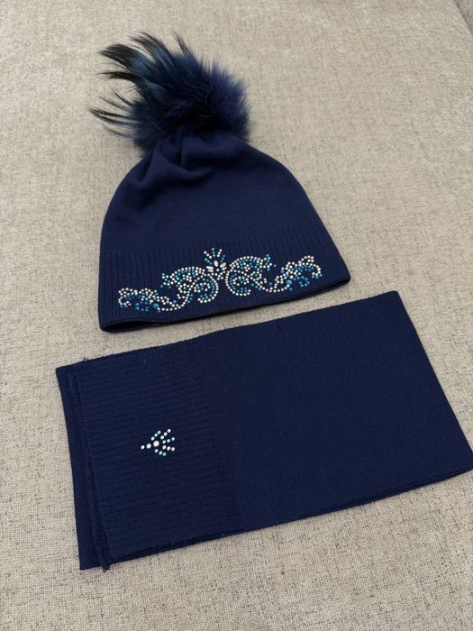 Комплект Шапка + Шарф для девочек