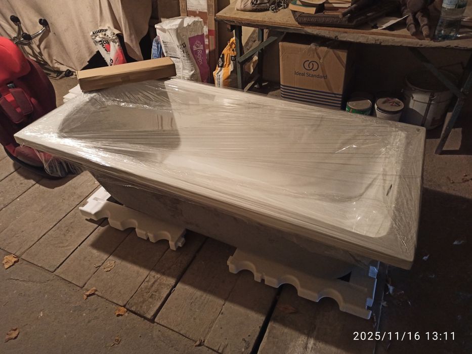 Cada din acril noua Ideal Standard 170 x 80 cm (169 x 80 cm) cu suport