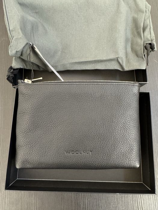 Geantuta WOOLNUT, din piele premium