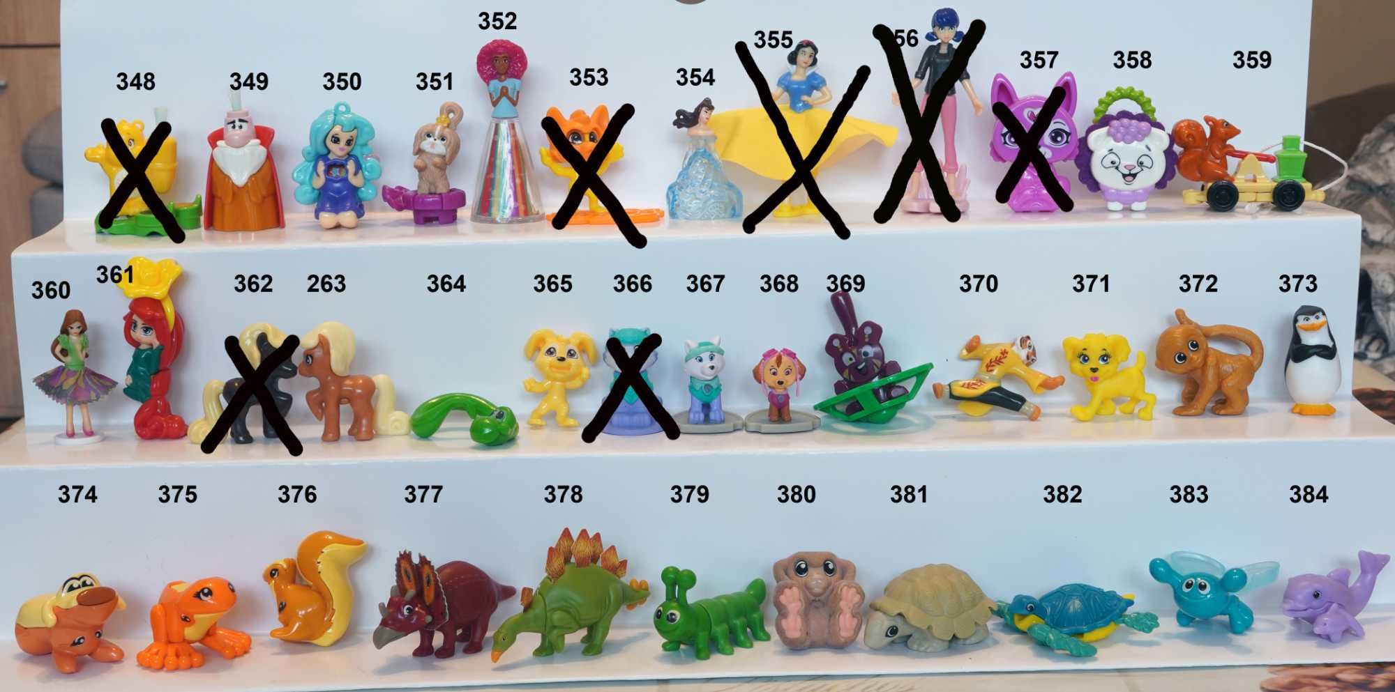 400 Киндер играчки от яйца Kinder Surprise