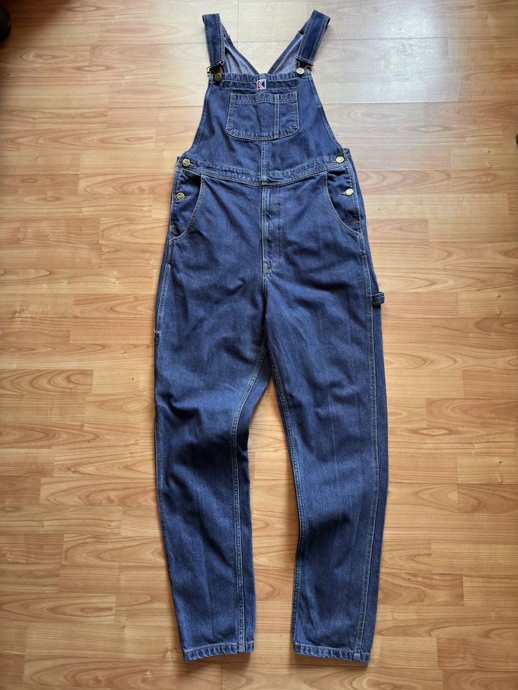 Salopeta overalls blugi denim casual Karl Kani bumbac