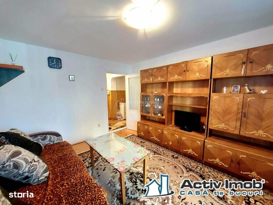 2 camere, etaj 1, 42 mp, boxa subsol, mobilat si utilat, Micro 14