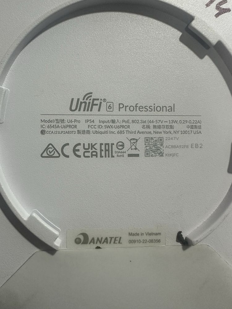 Unifi u 6 pro pachti yengi