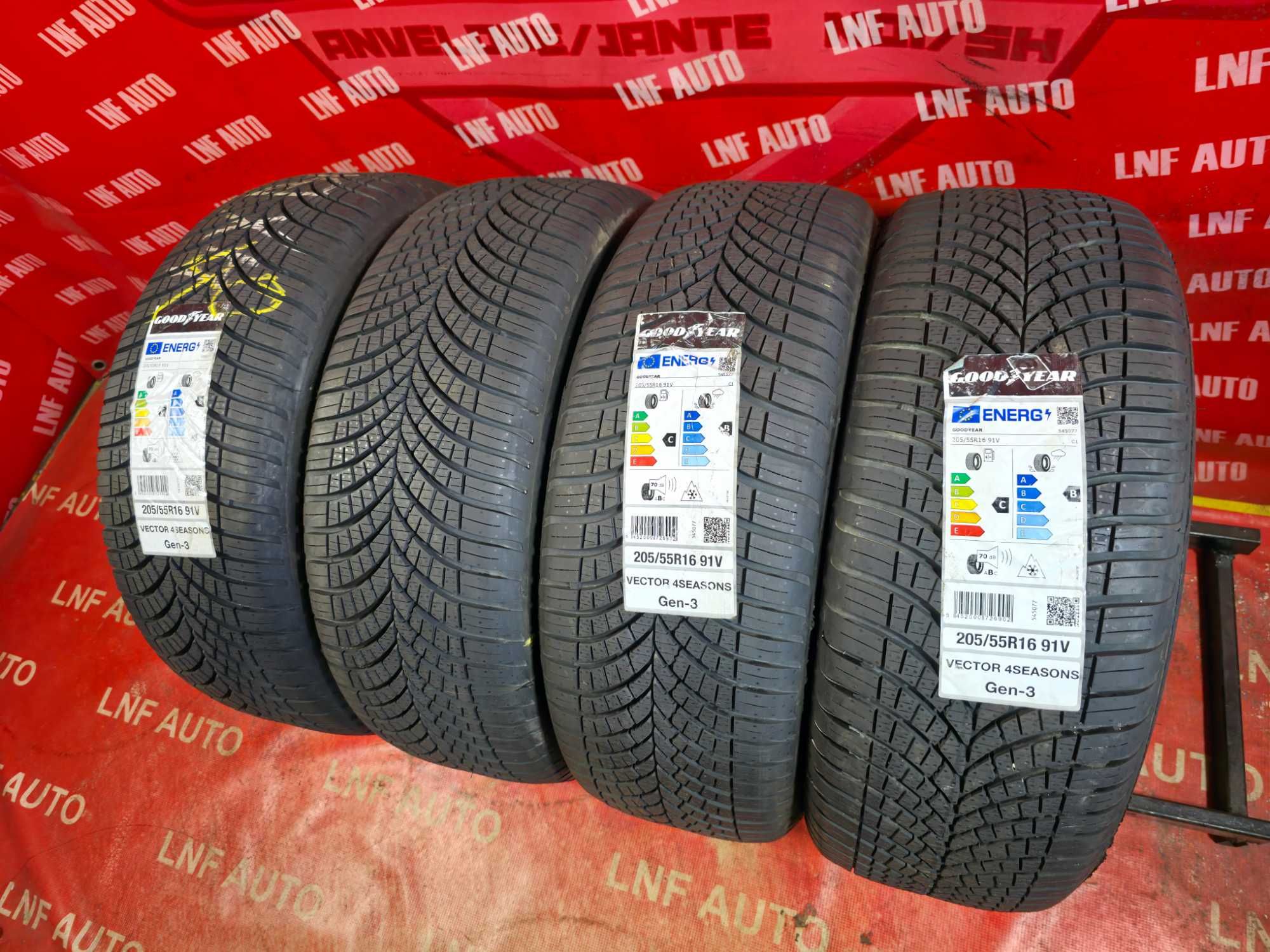 Anvelope VARA IARNA - 205/55/16 - GoodYear - NOI - DOT 2023 !