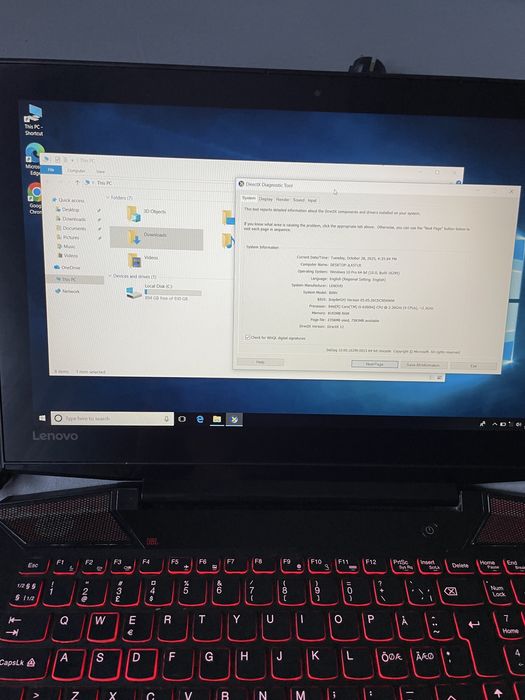 Laptop LENOVO IdeaPad Y700 15 IntelCore i5 DDR 8GB HDD 1TB