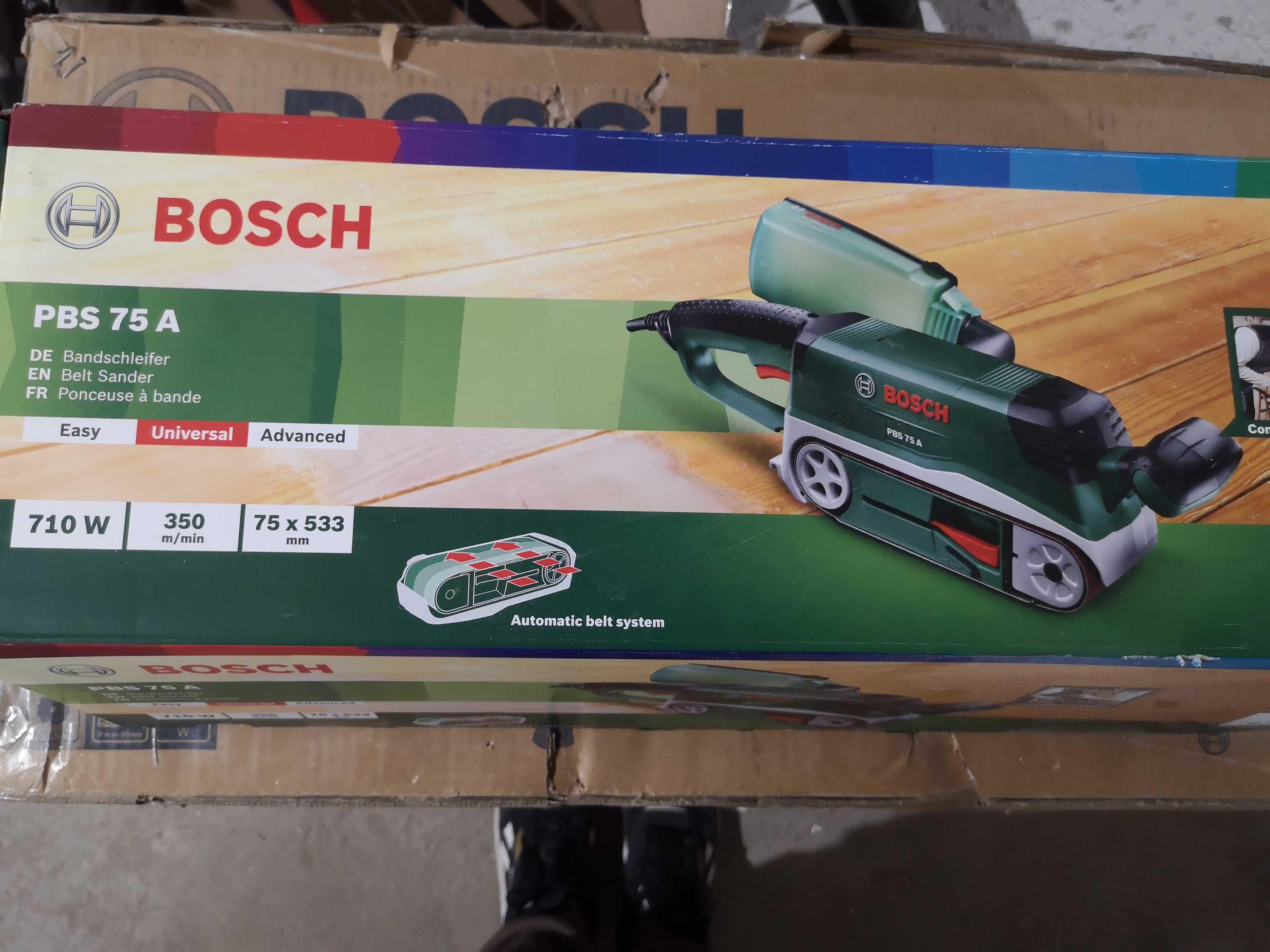 Шлайф лентов - Bosch PBS 75 A