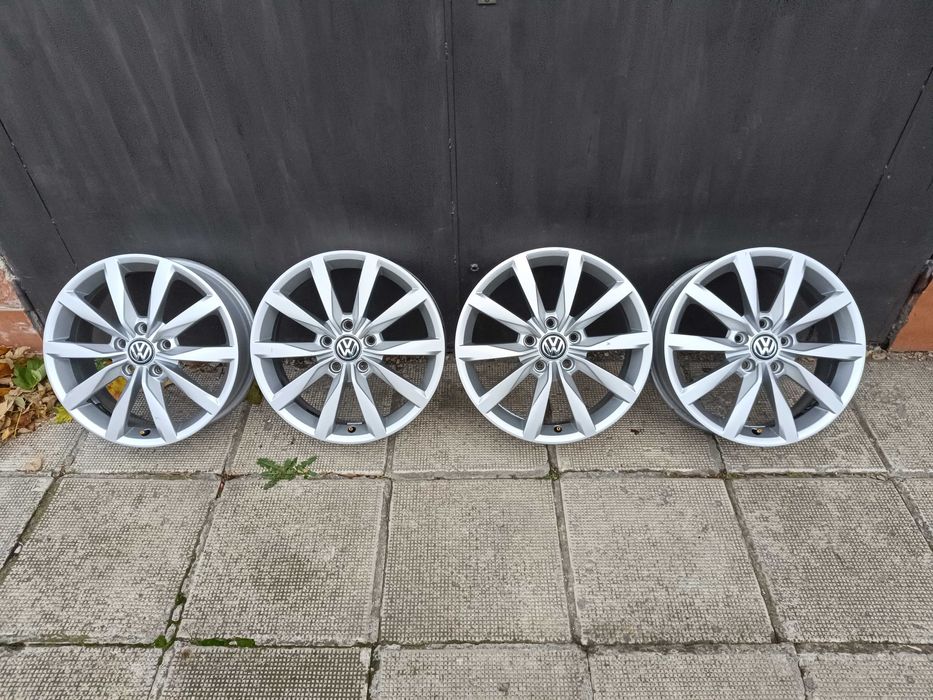 ОРИГИНАЛНИ джанти 17 ' цола VW Golf 7 DIJON / ГОЛФ 7 5x112 57,1 ET 48