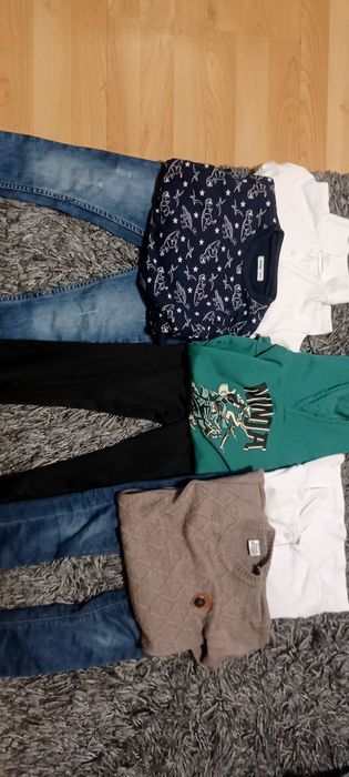 Lot haine baieti 6-7 ani mar 110-116