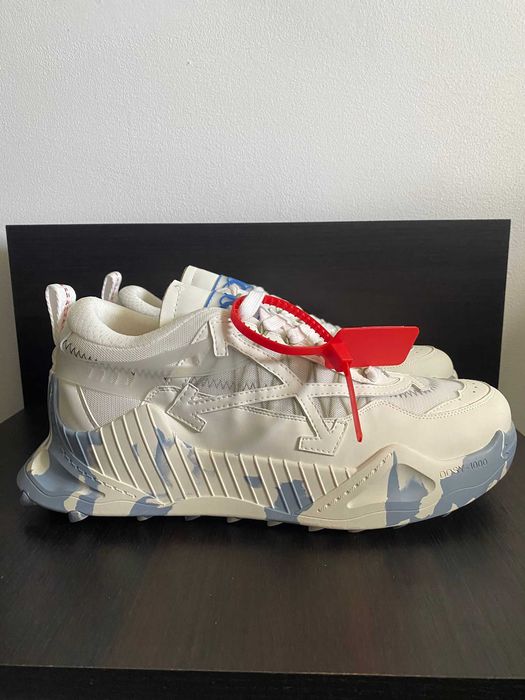 Adidasi Off-White Odsy-1000 Albi 38-45
