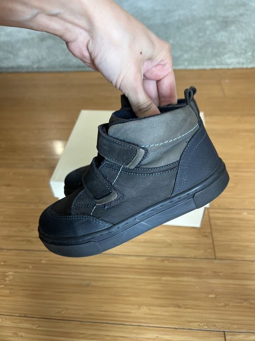 Детски есенни кожени ботуши lasocki 28