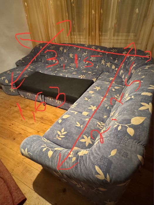 Coltar / posibil si pat confortabil usor de instalat,