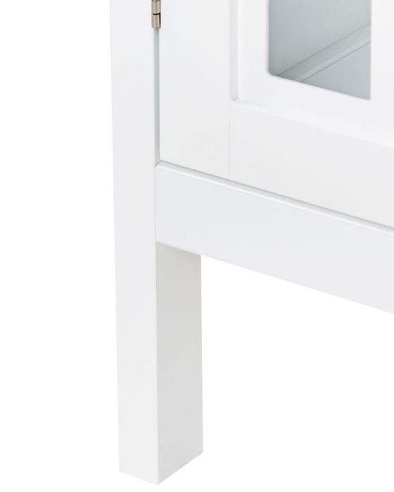 NOU Vitrină mdf "MIRAM", 80cm, alb